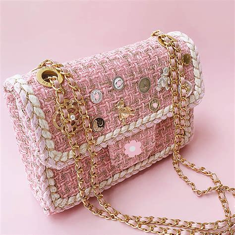 pink chanel pirse|Chanel purses pink and black.